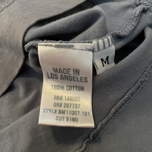 Buck Mason Slub Curved Hem Tee - Picture 5 of 7